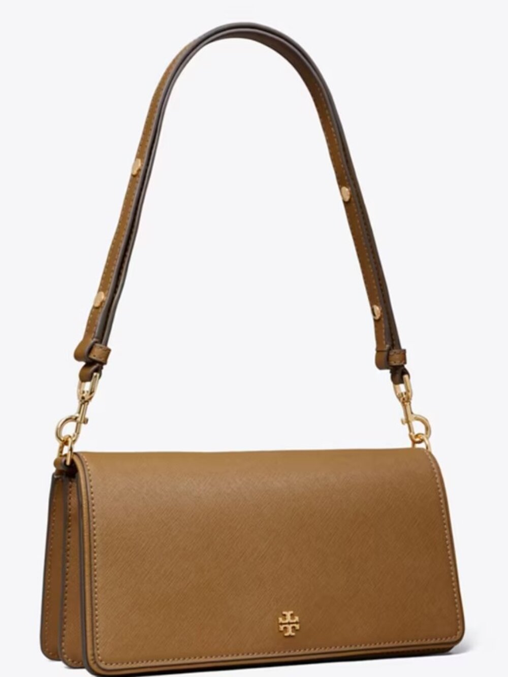 Tory Burch LEATHER CONVERTIBLE CROSSBODY
